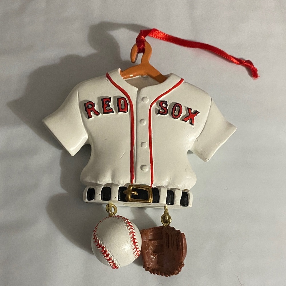 Kurt Adler MLB Baseball Jersey Holiday Ornament, Chicago Red Sox, 2001 VTG​